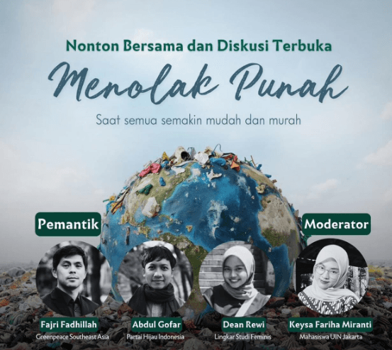 Nobar Menolak Punah: Krisis Lingkungan Berawal dari Cara Kita Memproduksi dan Mengonsumsi